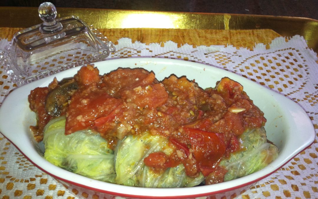 Old world cabbage rolls – Jung Suwon style