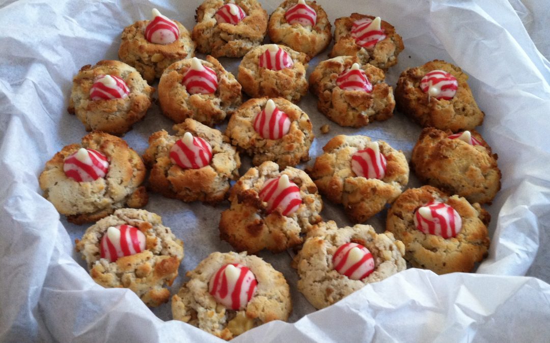 Nutty Christmas cookies, gluten free